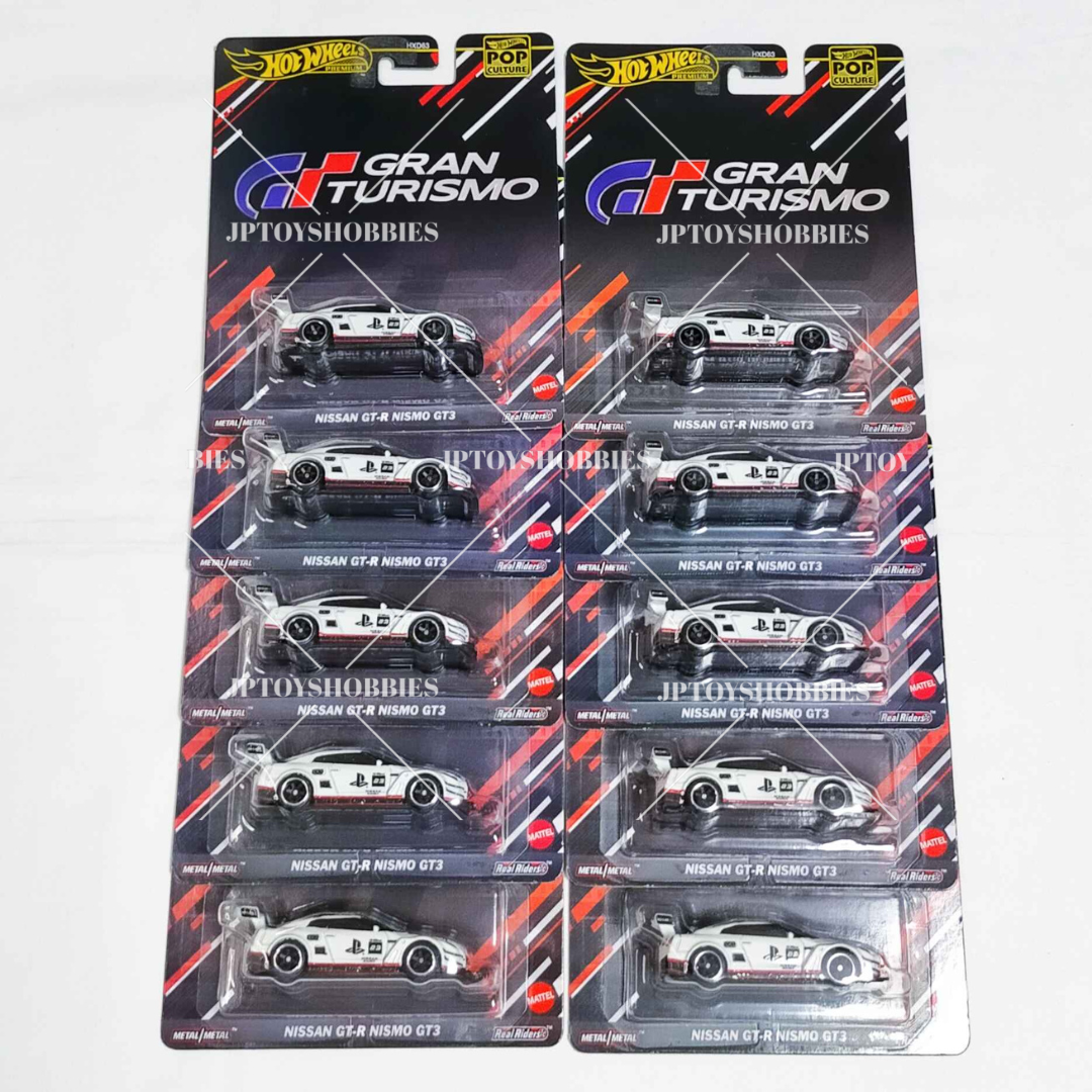 Hot Wheels Pop Culture Gran Turismo - Nissan GT-R Nismo GT3【HGT002】