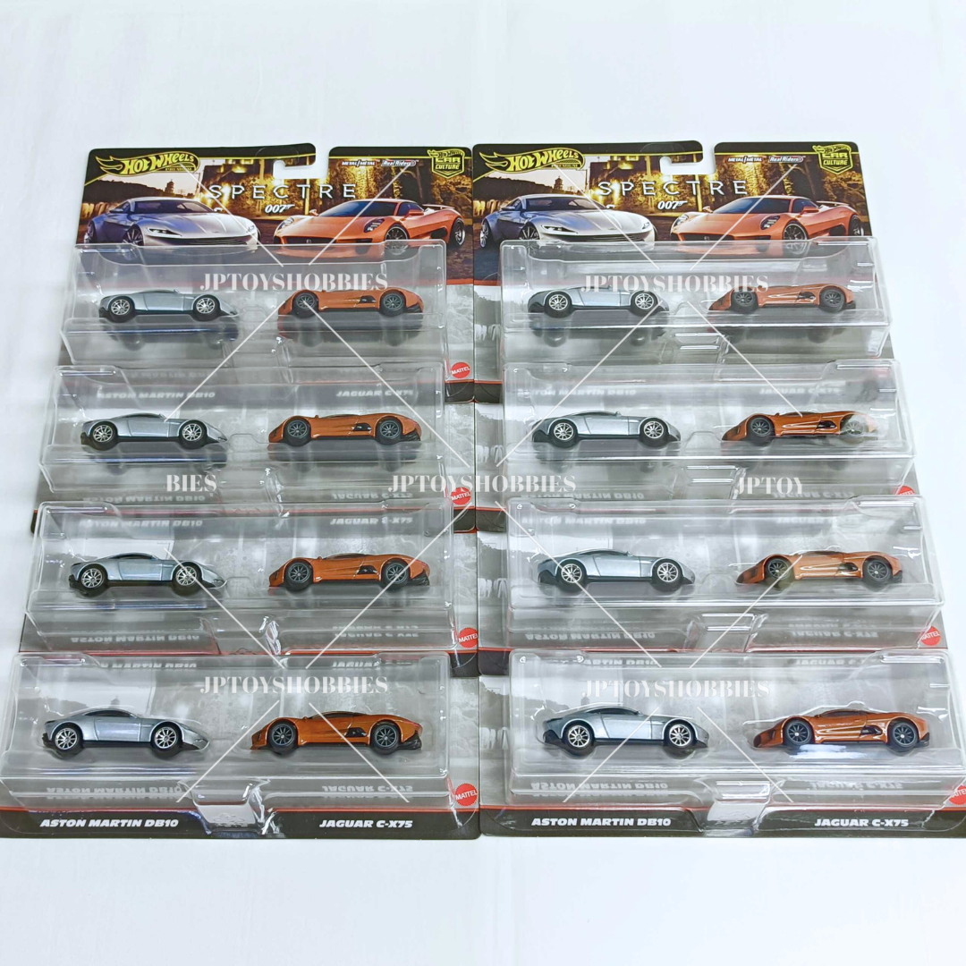Hot Wheels Premium Car Culture 2 Pack Aston Martin DB10 / Jaguar C-X75【H2P028】