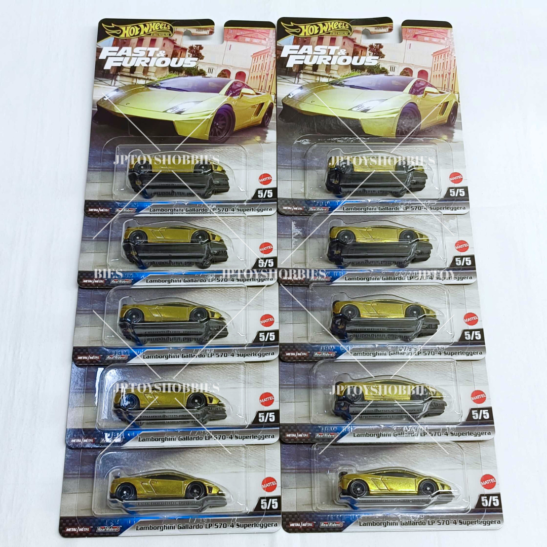 Hot Wheels Premium Fast & Furious Lamborghini Gallardo LP 570-4 Superleggera【HFF040】