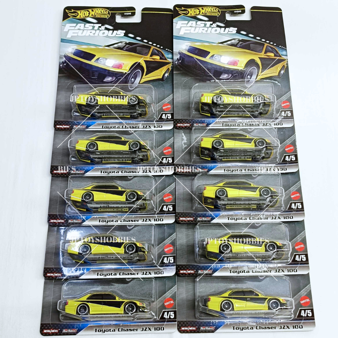 Hot Wheels Premium Fast & Furious Toyota Chaser JZX 100【HFF036】