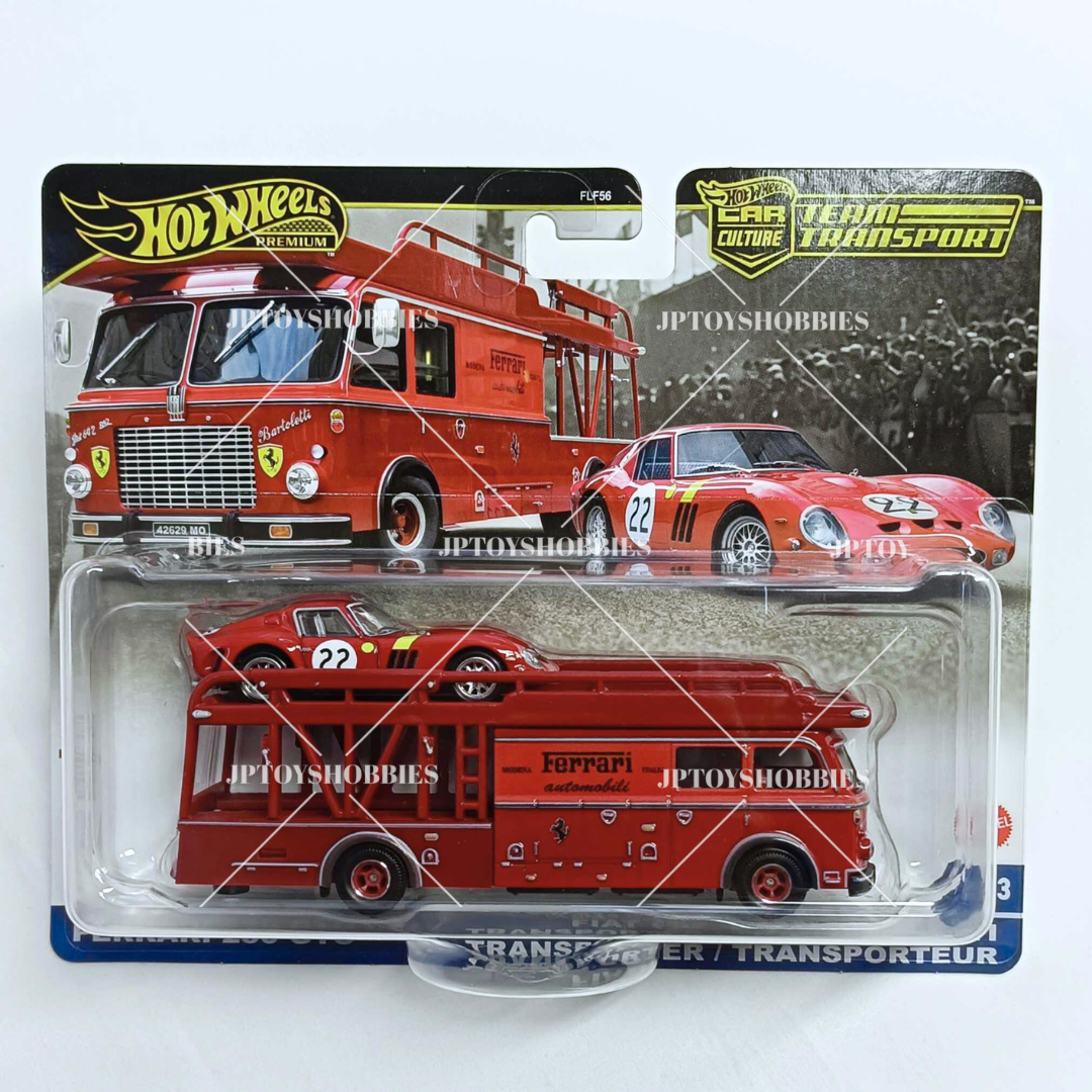 Hot Wheels Team Transport Mix H Set of 4【HTP010】