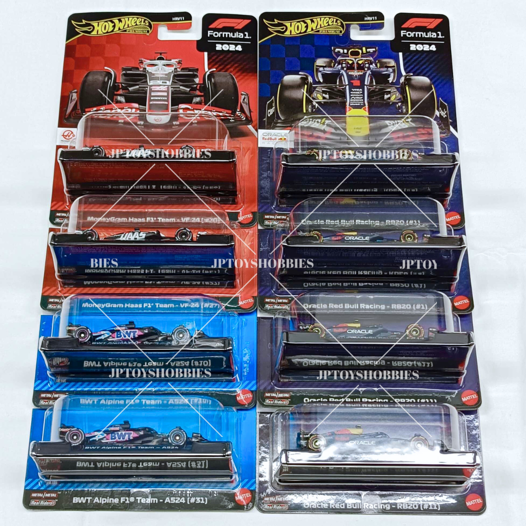 Hot Wheels Premium Lace Assortment Formula 1 2024 set of 8【HWZ041】