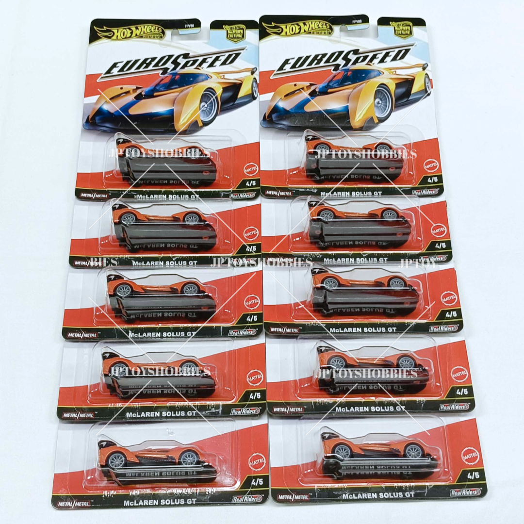 Hot Wheels Premium Car Culture Euro speed McLaren Solus GT【HES004】