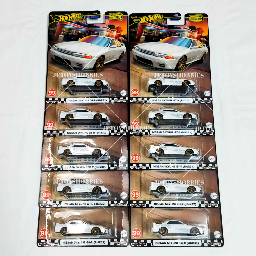 Hot Wheels Boulevard Nissan Skyline GT-R BNR32【HBV011】