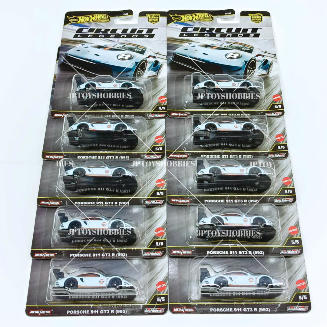 Hot Wheels Premium Car Culture Circuit Legends Porsche 911 GT3 R (992)【HCL005】