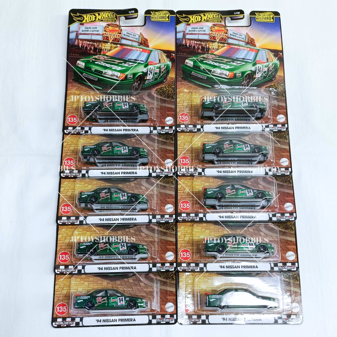 Hot Wheels Premium Boulevard '94 Nissan Primera【HBV049】