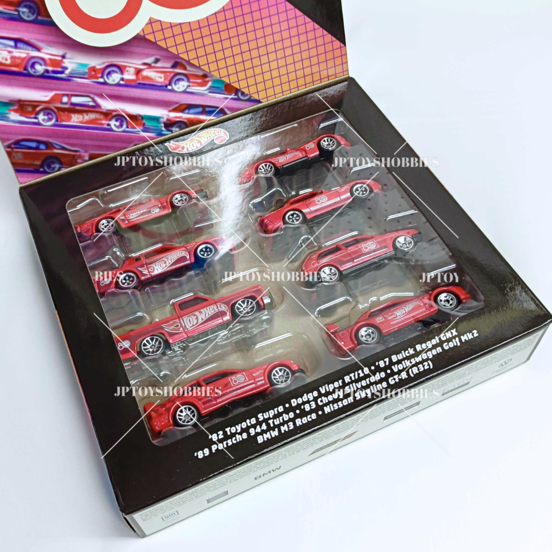 Hot Wheels Mattel 80th Anniversary 8-Pack【HWZ048】
