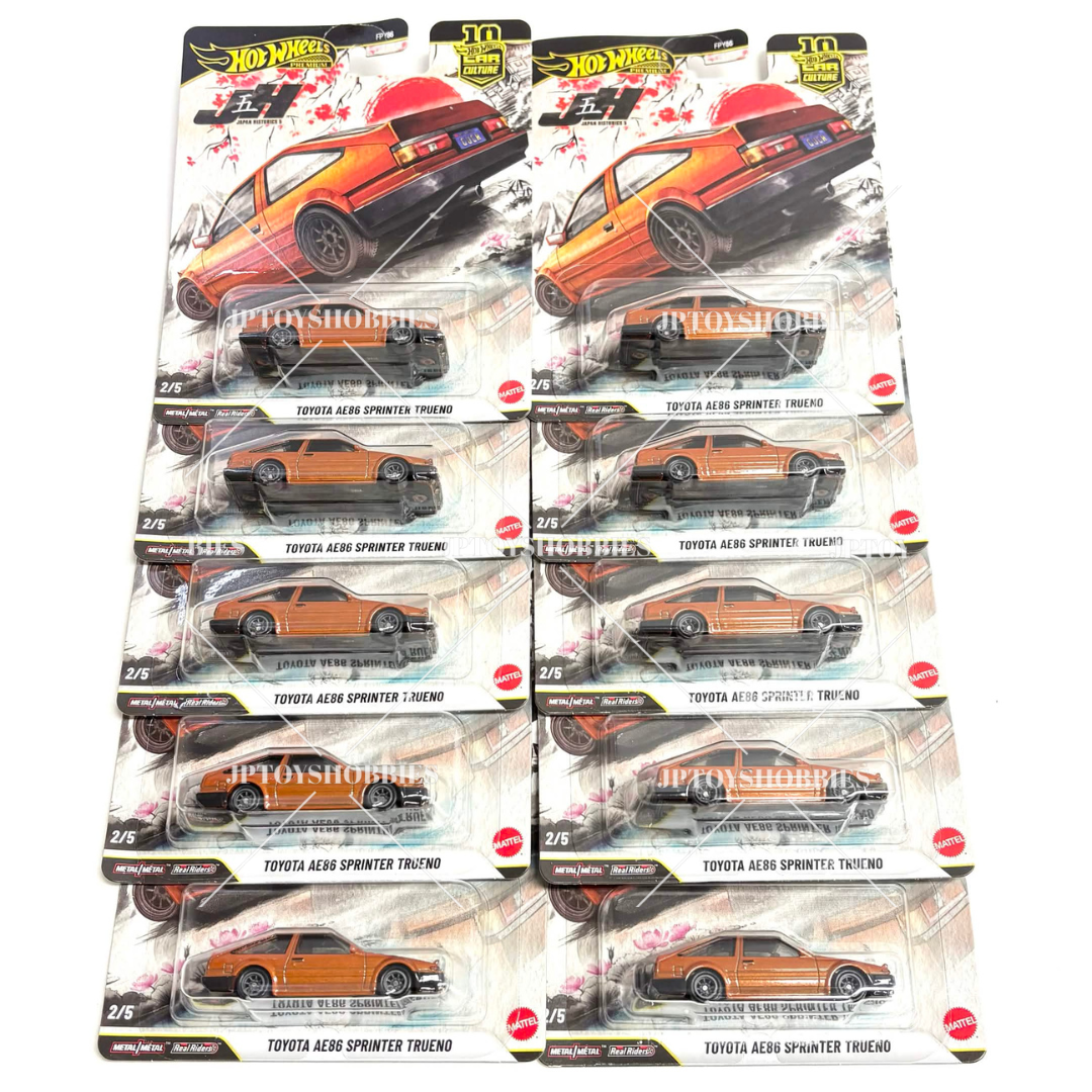 Hot Wheels Car Culture Japan Historics 5 Toyota AE86 Sprinter Trueno【HJH007】