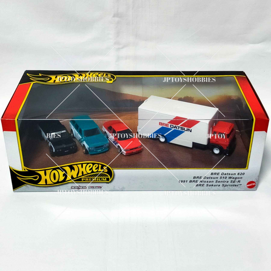 Hot Wheels Premium Collector Set BRE Datsun, Nissan Sentra, Sakura Sprinter【HCS001】