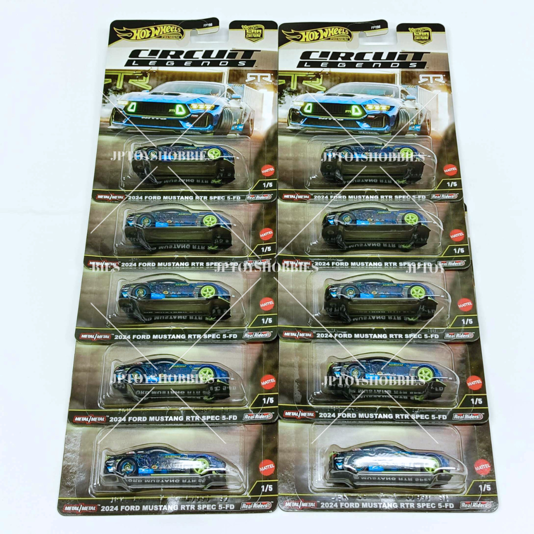 Hot Wheels Premium Car Culture Circuit Legends 2024 Ford Mustang RTR Spec 5-FD【HCL001】