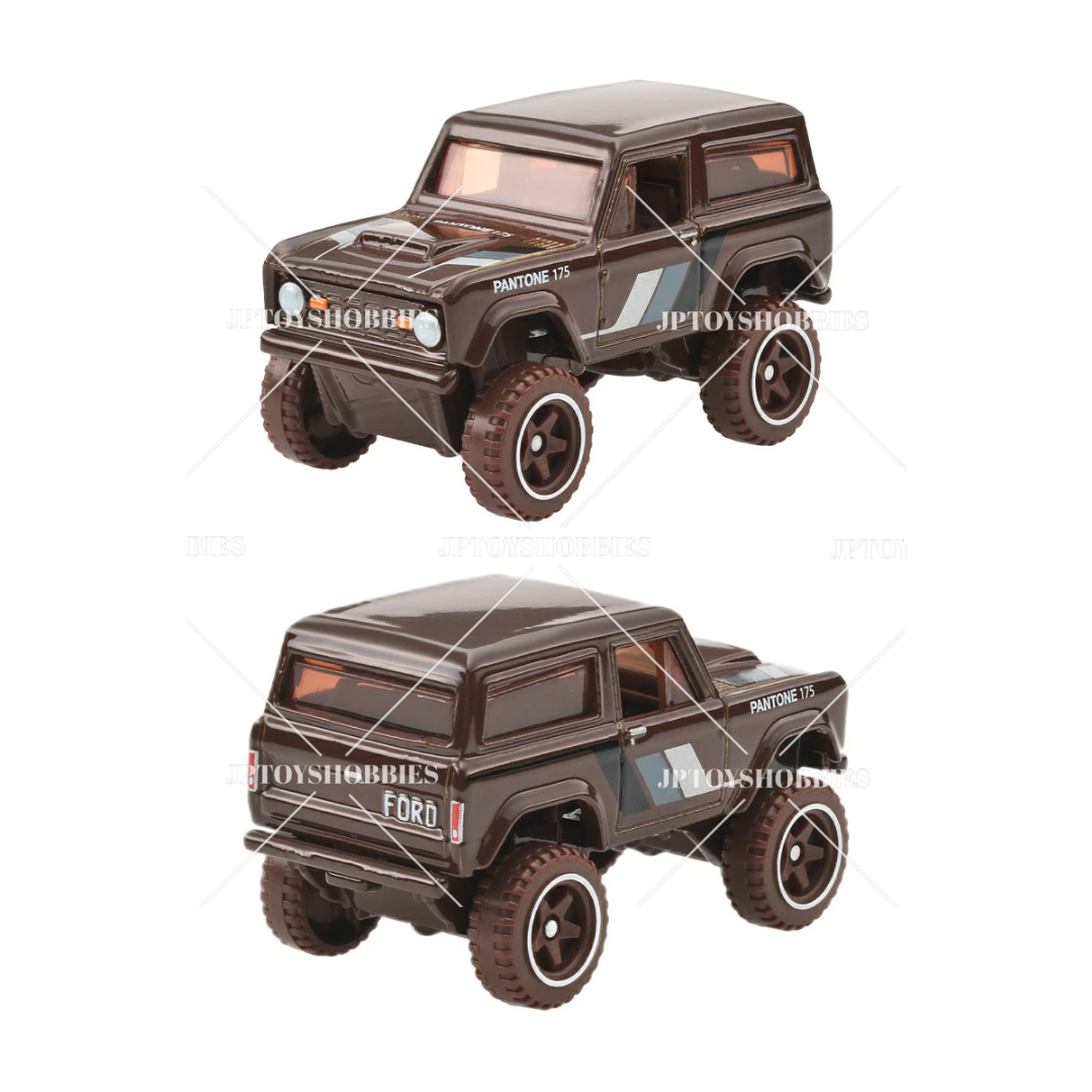 PRE-ORDER Hot Wheels Silver Pantone Assortment - Off-Road Rally set of 10【HWZ073】