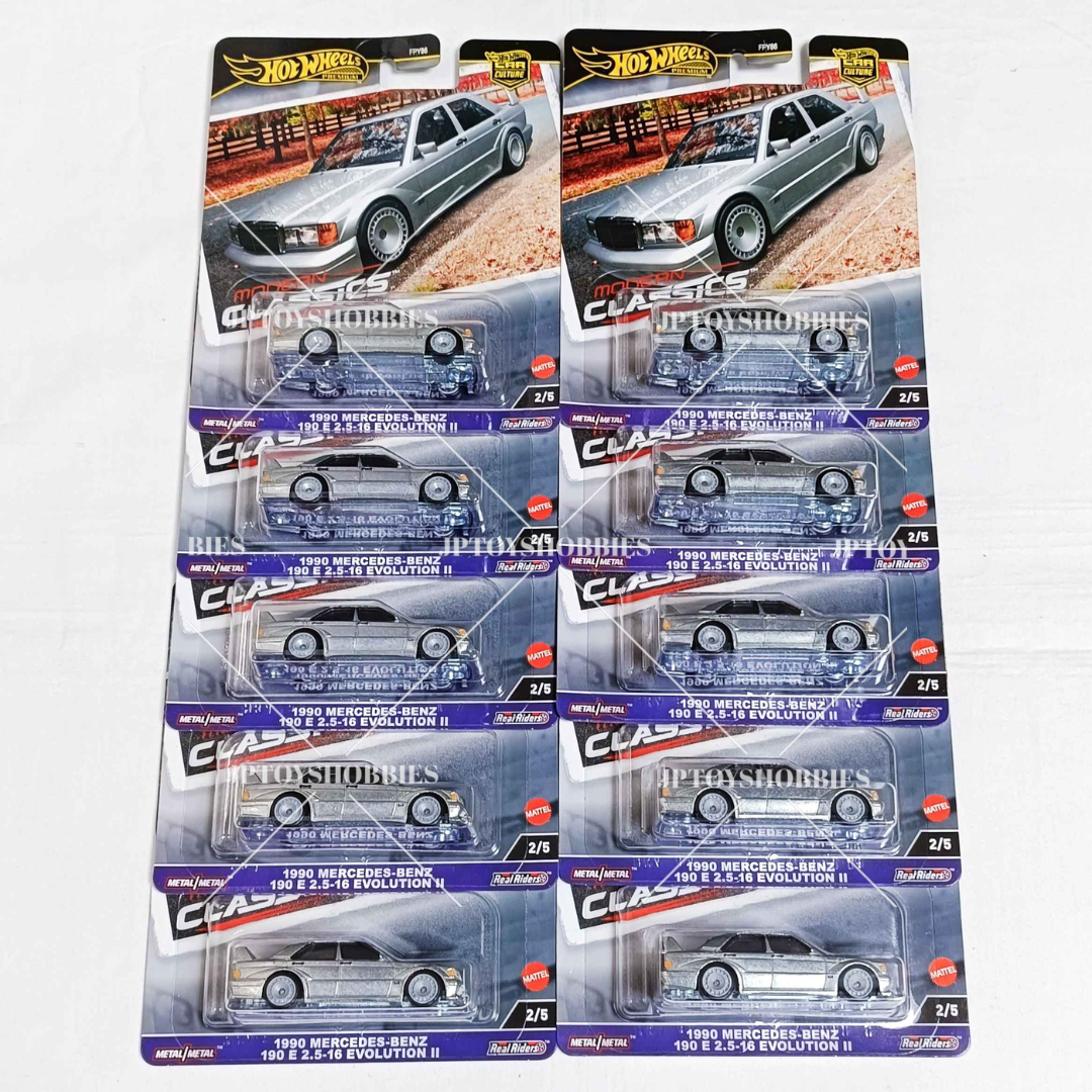 Hot Wheels Modern Classics Mercedes-Benz 190 E 2.5-16 Evolution II【HMC003】