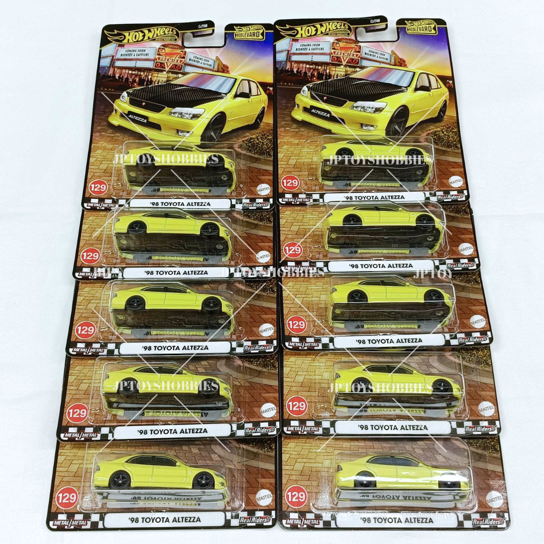 Hot Wheels Premium Boulevard '98 Toyota Altezza【HBV044】