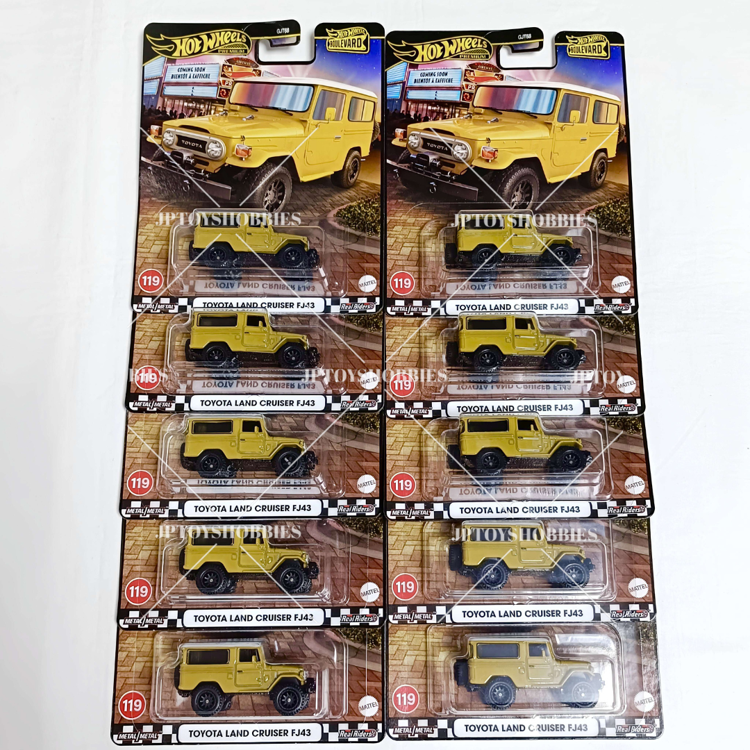 Hot Wheels Premium Boulevard Toyota Land Cruiser FJ43【HBV031】