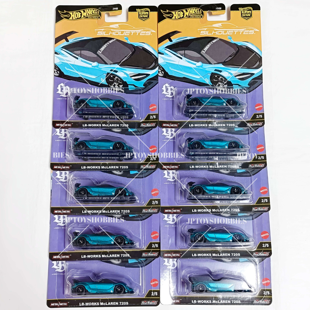 Hot Wheels Premium Car Culture Silhouettes Liberty Works McLaren 720S【HST001】