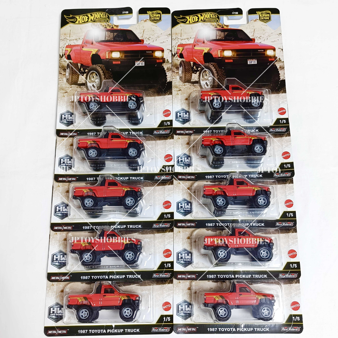 Hot Wheels Premium Car Culture Off Road 1987 Toyota Pickup Truck【HOR009】