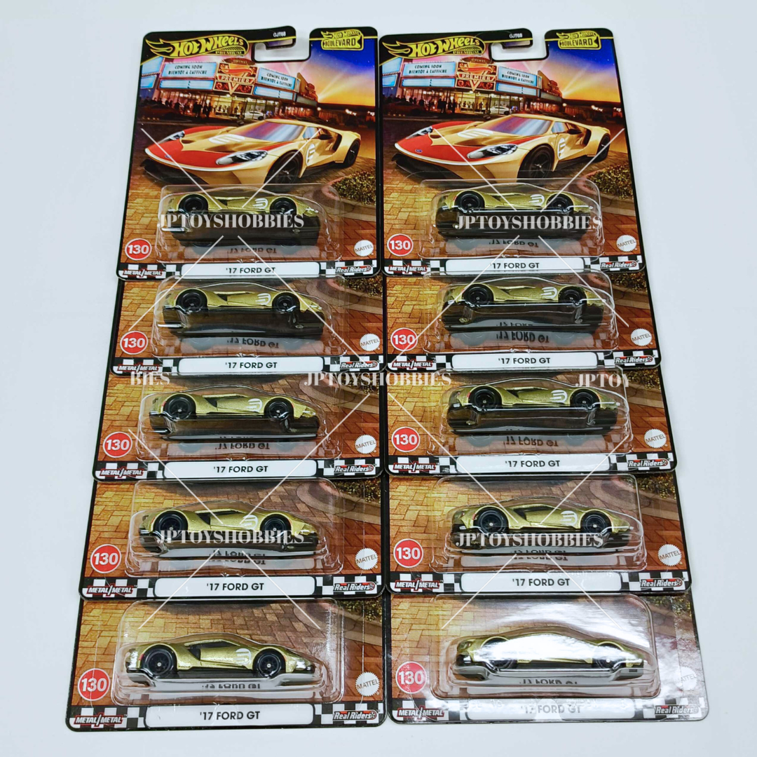 Hot Wheels Premium Boulevard '17 Ford GT【HBV045】