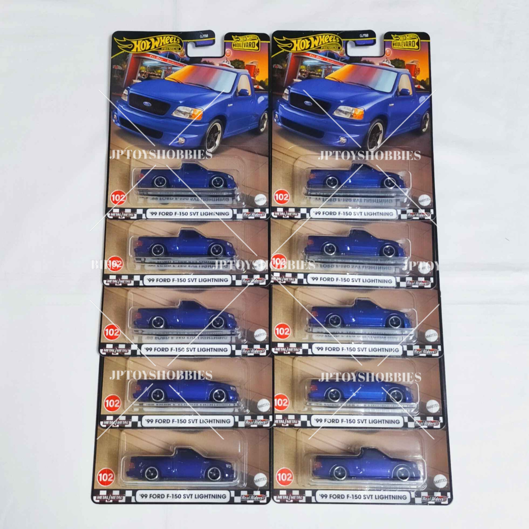 Hot Wheels Premium Boulevard ’99 FORD F-150 SVT LIGHTNING【HBV020】