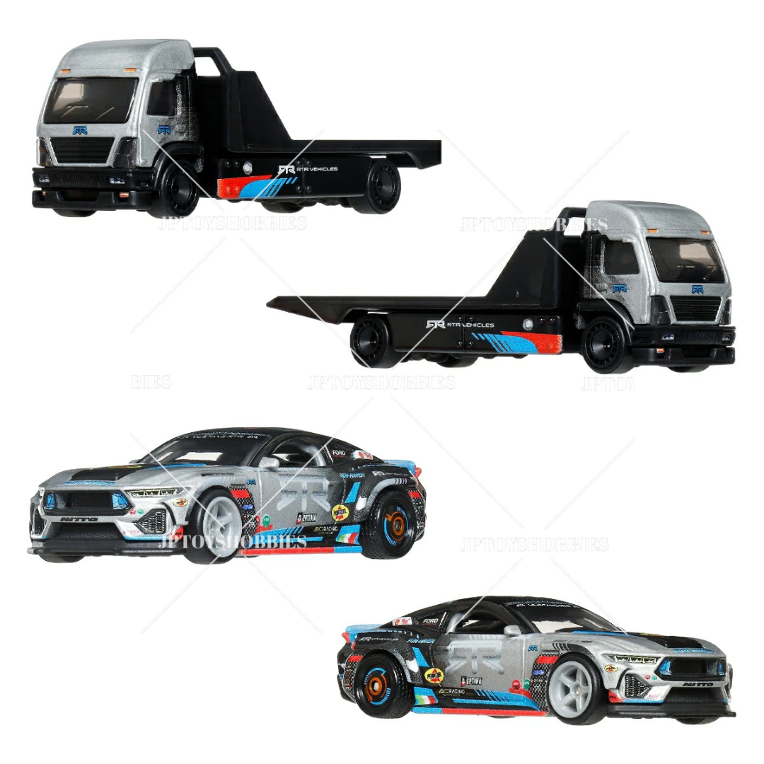 Hot Wheels Premium Team Transport Mix K Set of 4【HTP012】