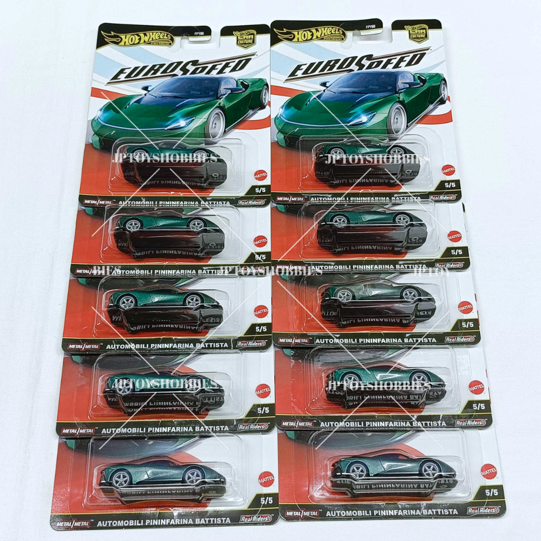 Hot Wheels Premium Car Culture Euro speed Automobili Pininfarina Battista【HES003】
