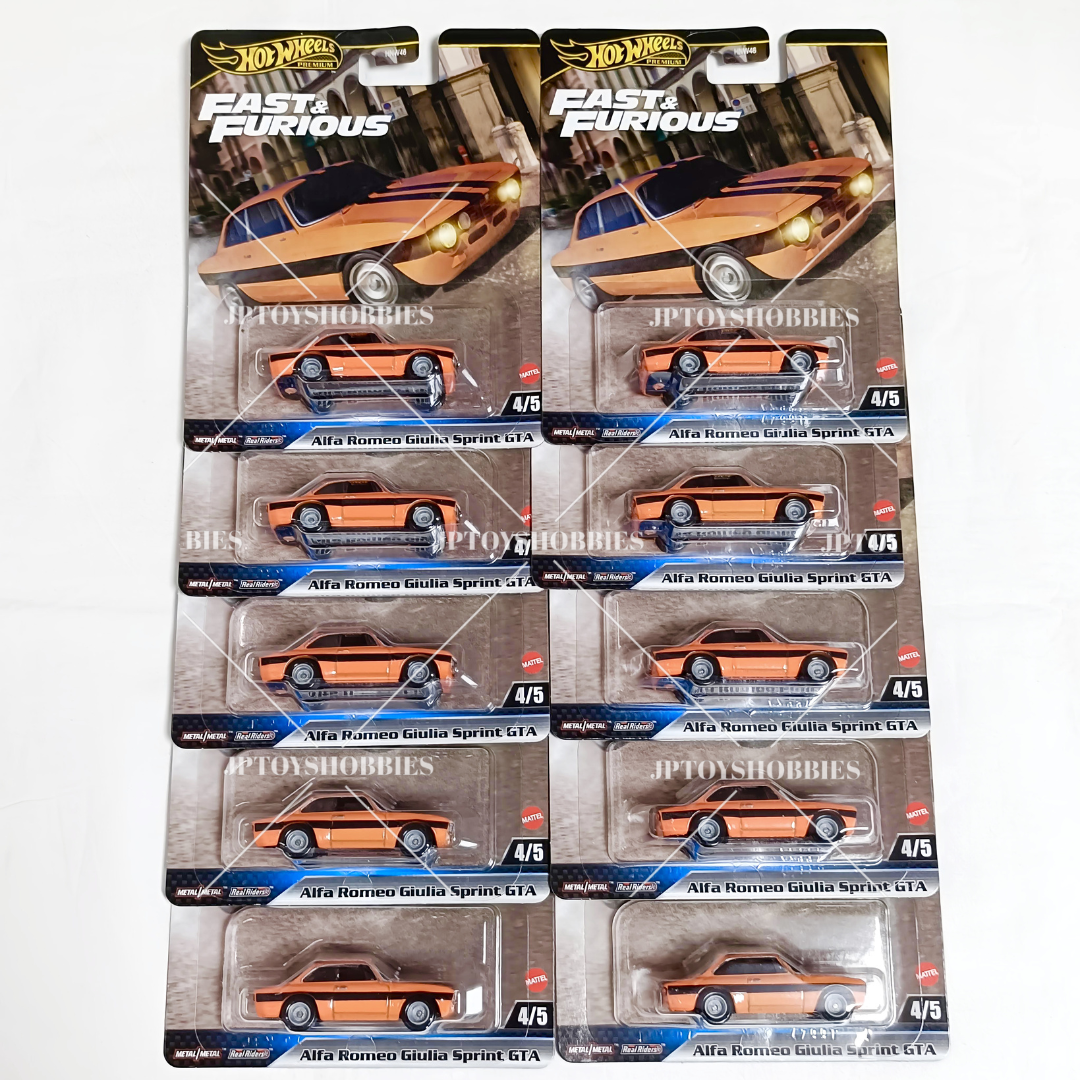 Hot Wheels Premium Fast & Furious Alfa Romeo Giulia Sprint GTA【HFF027】