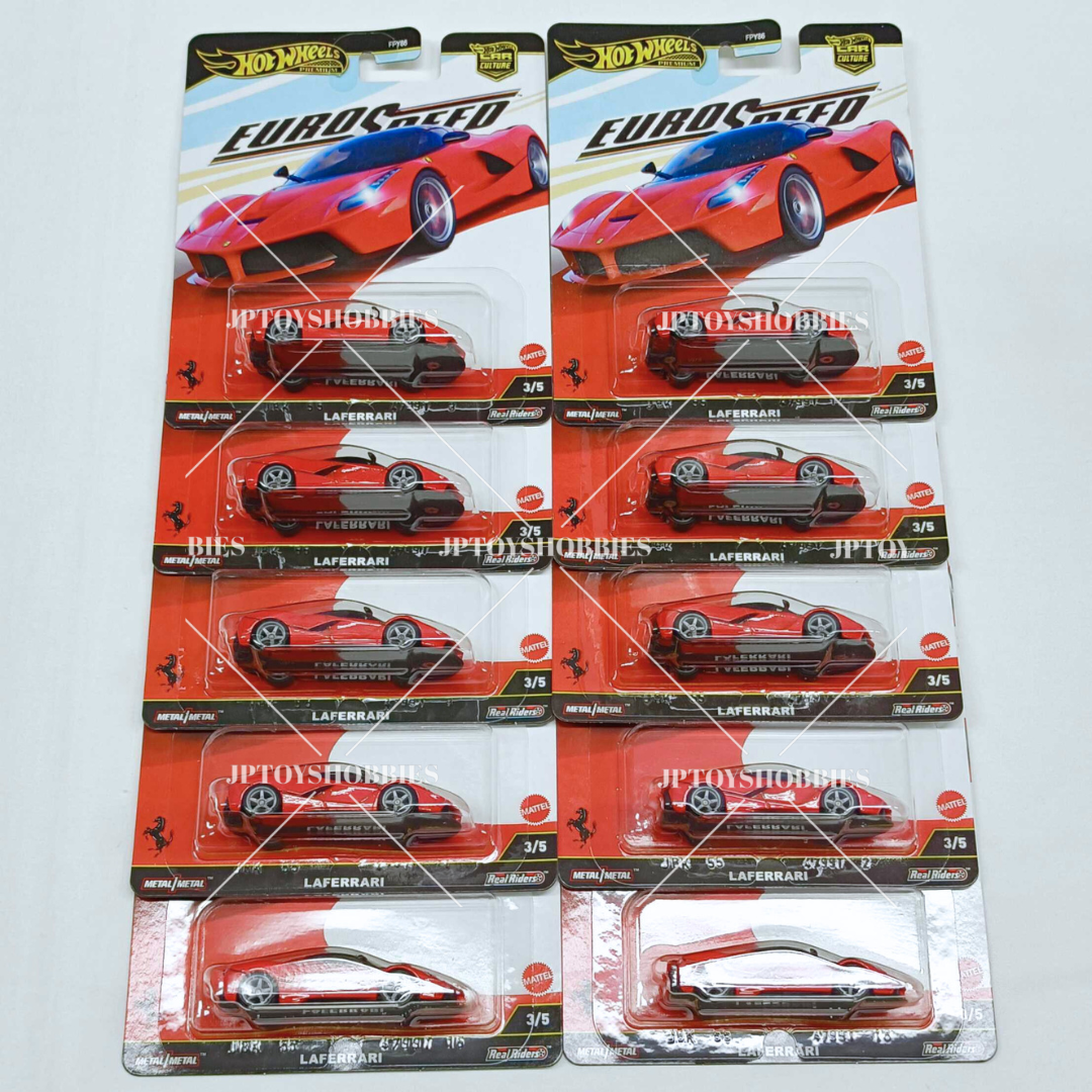 Hot Wheels Premium Car Culture Euro speed LaFerrari【HES001】