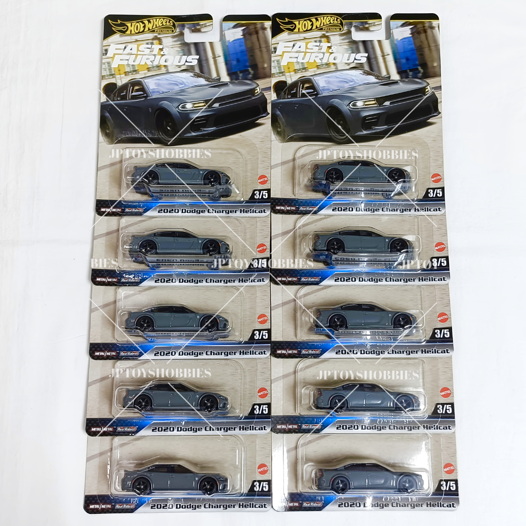 Hot Wheels Premium Fast & Furious 2020 Dodge Charger Hellcat【HFF028】