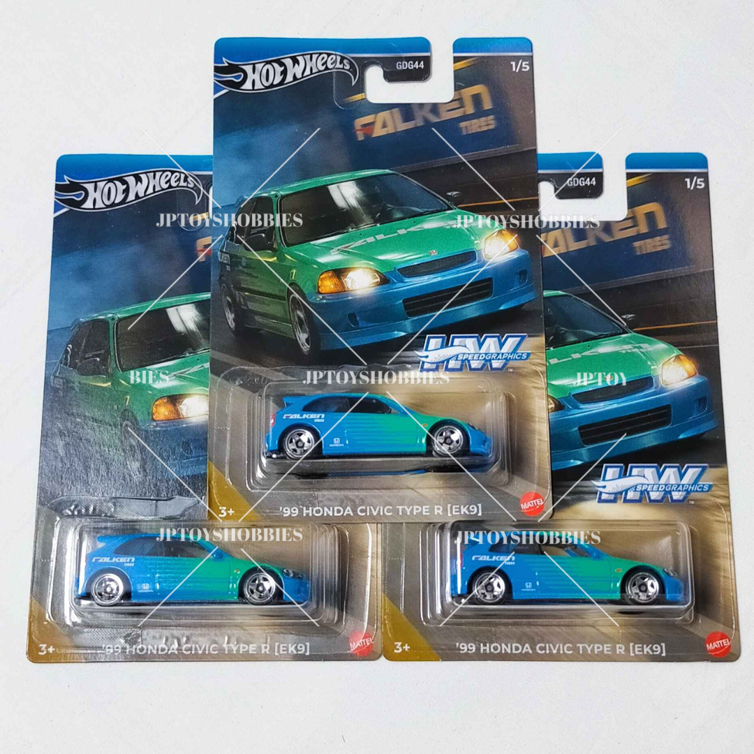 Hot Wheels Theme Automotive Speed Graphics - Complete Set (10pcs)【HWZ006】