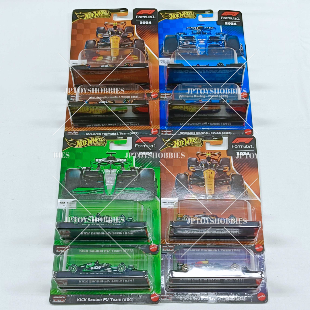 Hot Wheels Premium Lace Assortment Formula 1 2024 set of 8【HWZ045】