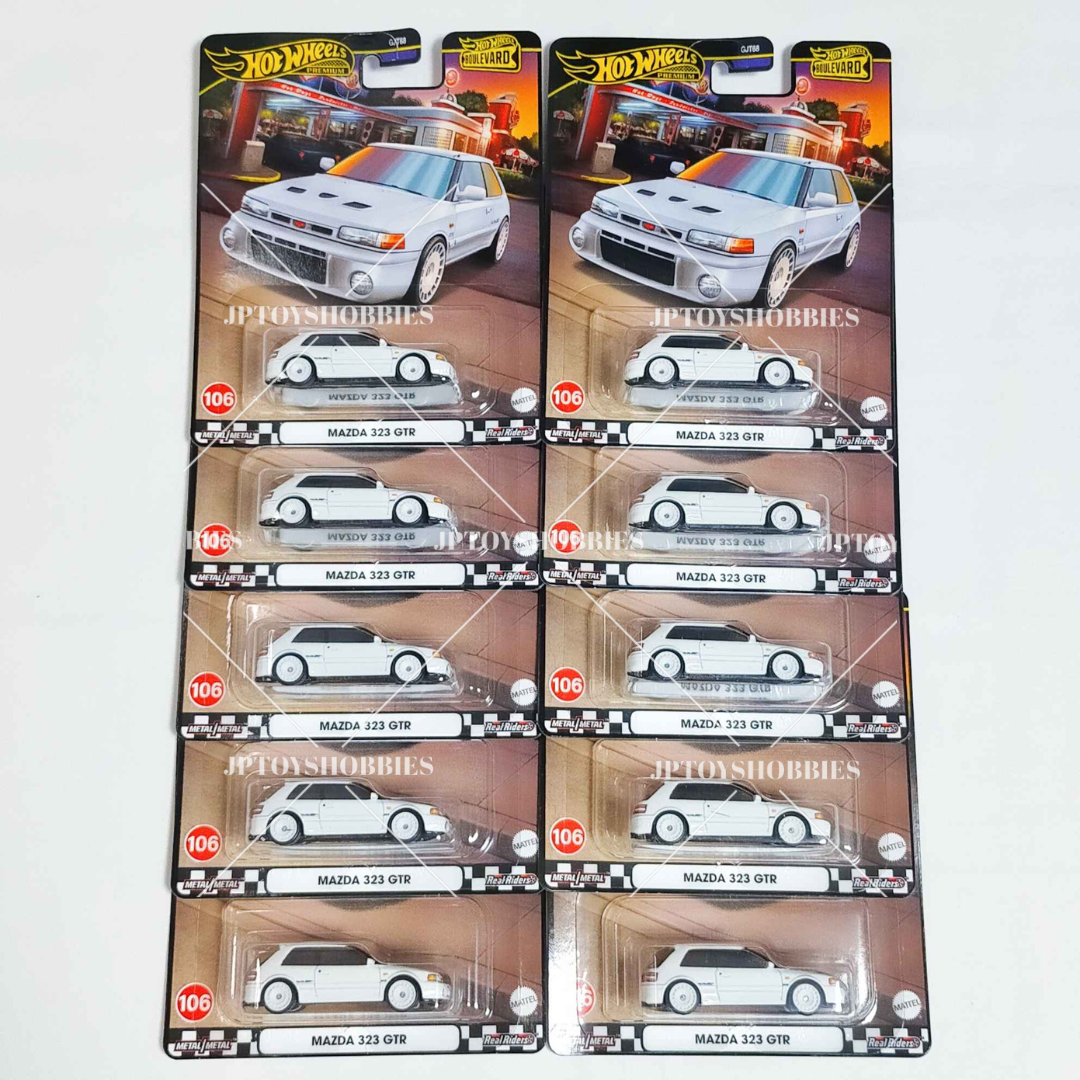 Hot Wheels Premium Boulevard Mazda 323 GTR【HBV022】