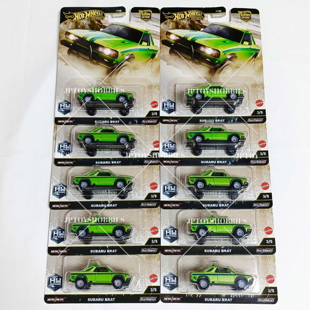Hot Wheels Premium Car Culture Off Road Subaru Brat【HOR008】