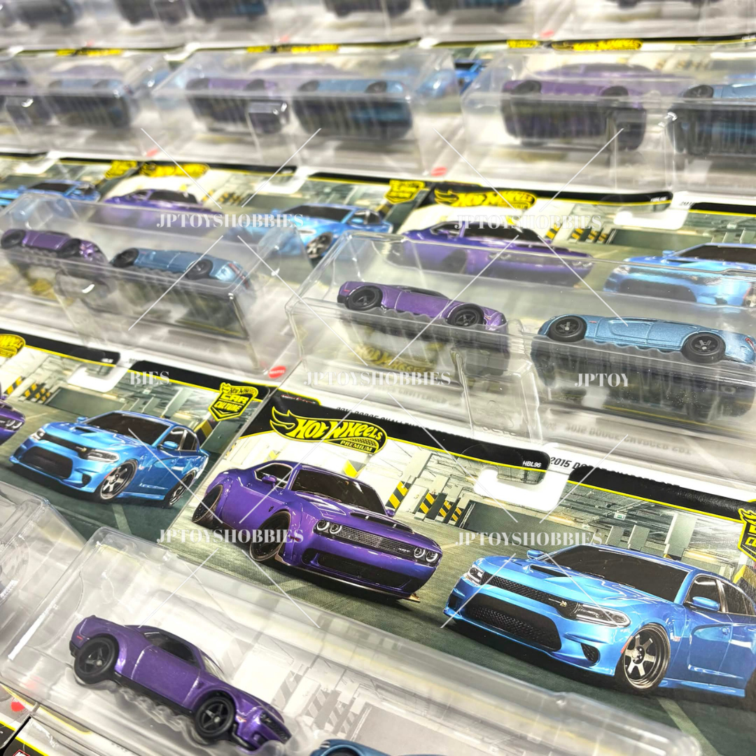 Hot Wheels 2 Pack 18 Dodge Challenger SRT Demon 15 Dodge Charger SRT【H2P032】