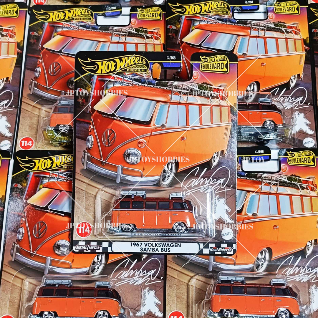 Hot Wheels Premium Boulevard '67 Volkswagen Samba Bus【HBV026】