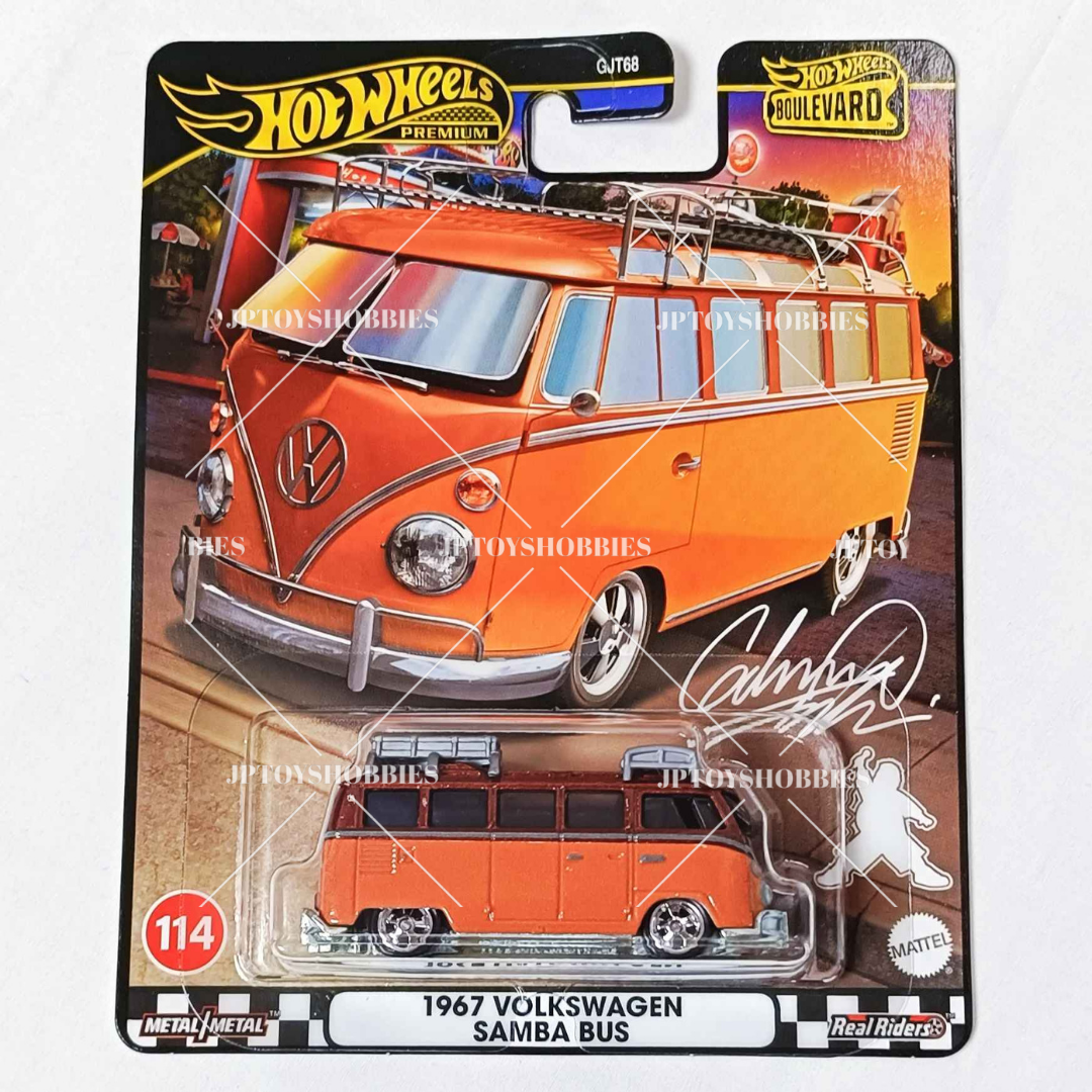 Hot Wheels Premium Boulevard '67 Volkswagen Samba Bus【HBV026】