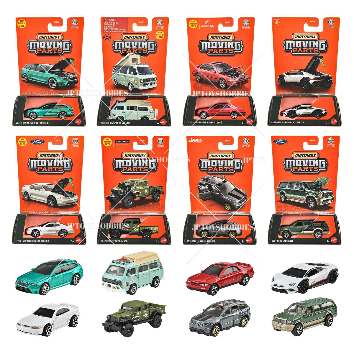 PRE-ORDER Matchbox Moving Parts Assortment【MBX047】