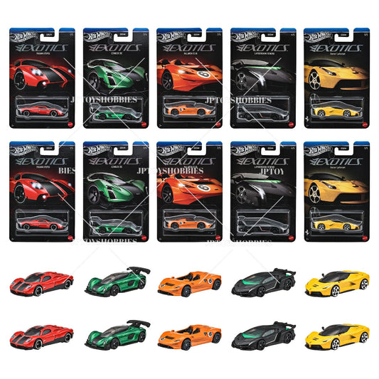 PRE-ORDER Hot Wheels Automotive Theme Assortment Exotics set of 10【HWZ083】
