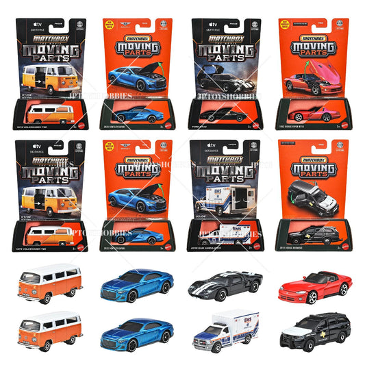 PRE-ORDER Matchbox	Moving Parts Assortment set of 8【MBX048】