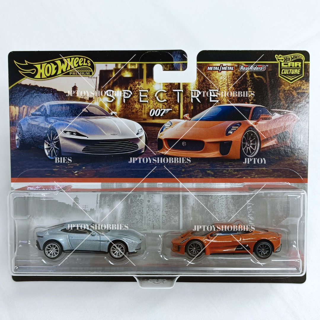 Hot Wheels Premium Car Culture 2 Pack Aston Martin DB10 / Jaguar C-X75【H2P028】