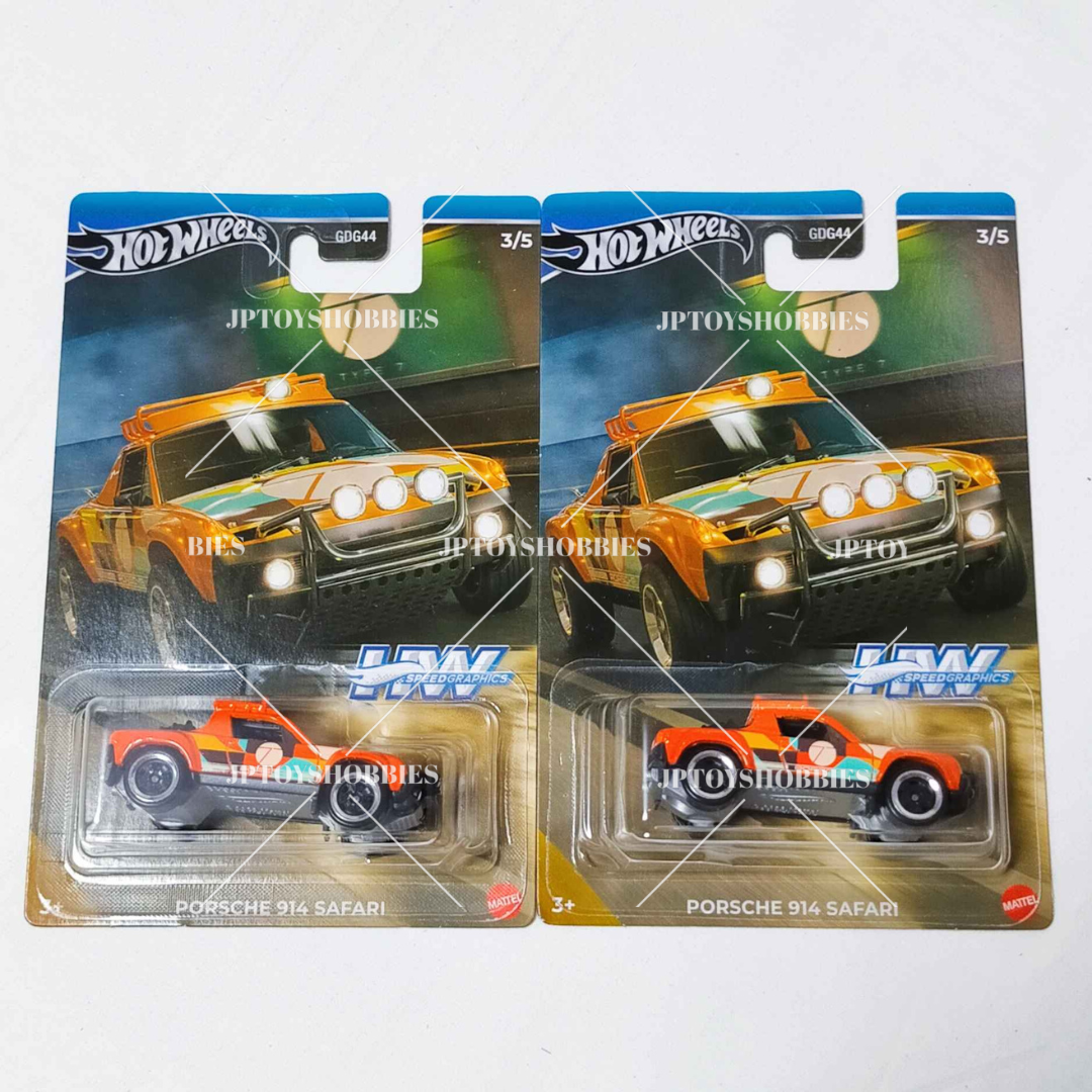 Hot Wheels Theme Automotive Speed Graphics - Complete Set (10pcs)【HWZ006】