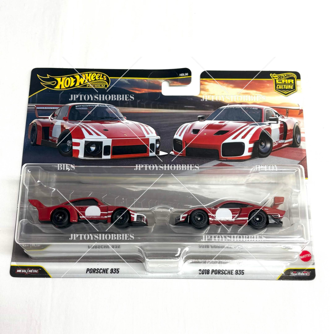 Hot Wheels Premium Twi 2Pack Porsche 935 / 2018 Porsche 935【H2P033】