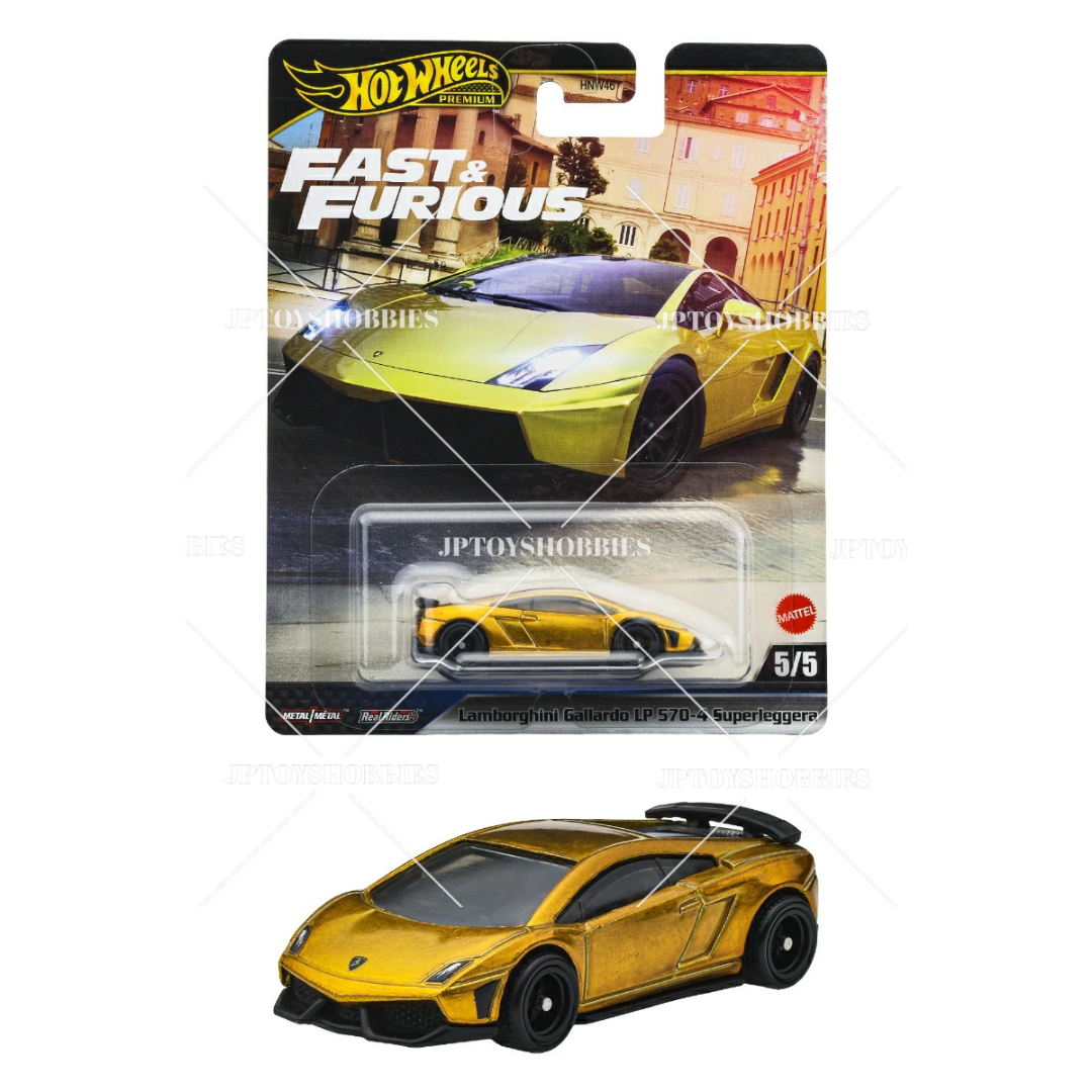 PSL 2025 Hot Wheels Premium Fast & Furious Lamborghini Gallardo LP 570-4 Superleggera【HFF040】