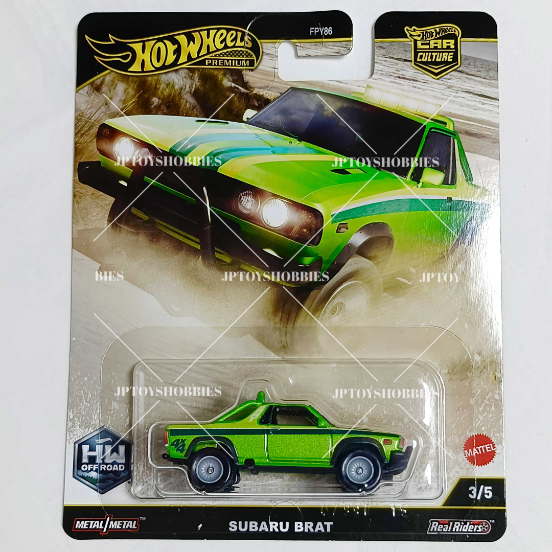 Hot Wheels Premium Car Culture Off Road Subaru Brat【HOR008】