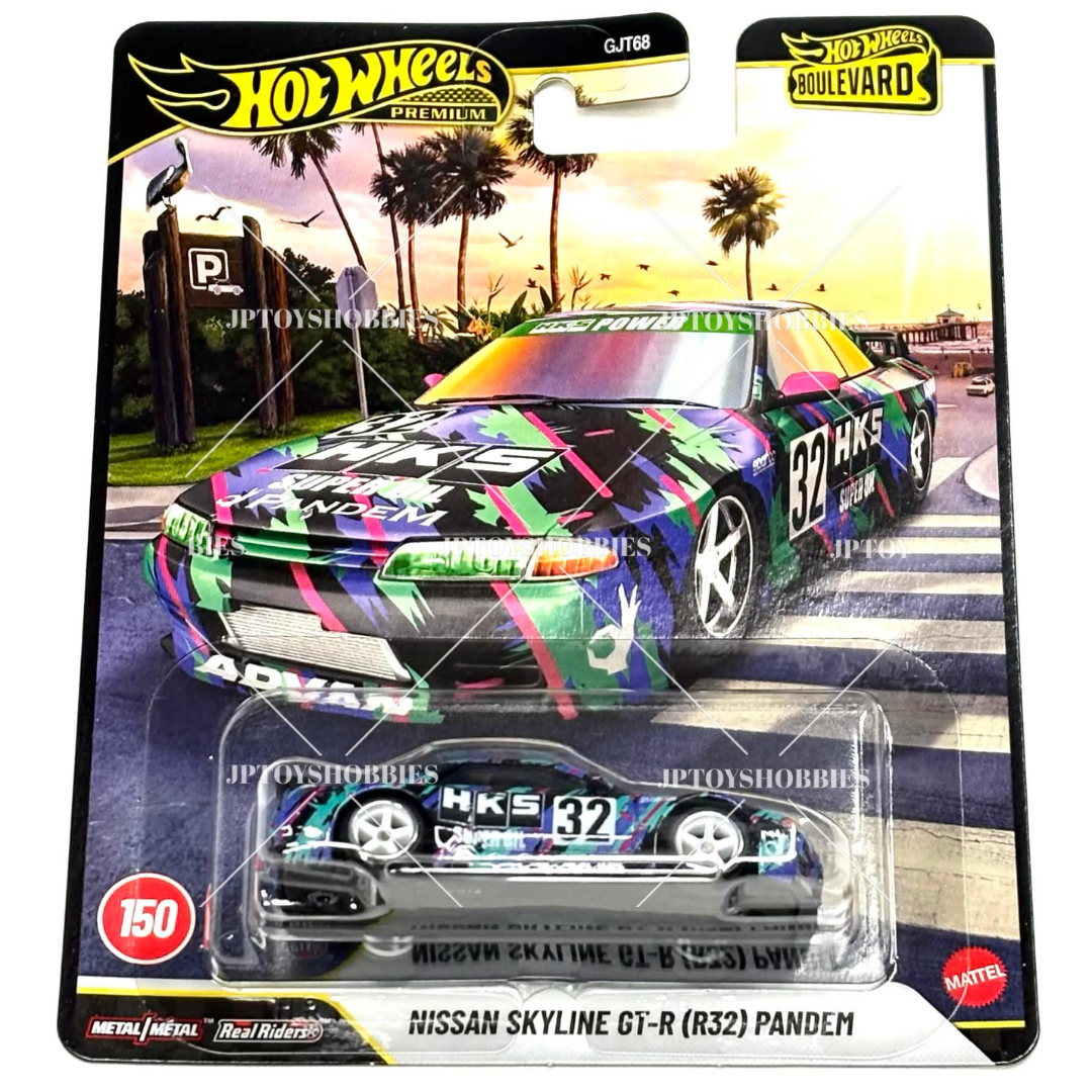 Hot Wheels Premium Boulevard Nissan Skyline GT-R (R32) Pandem【HBV065】