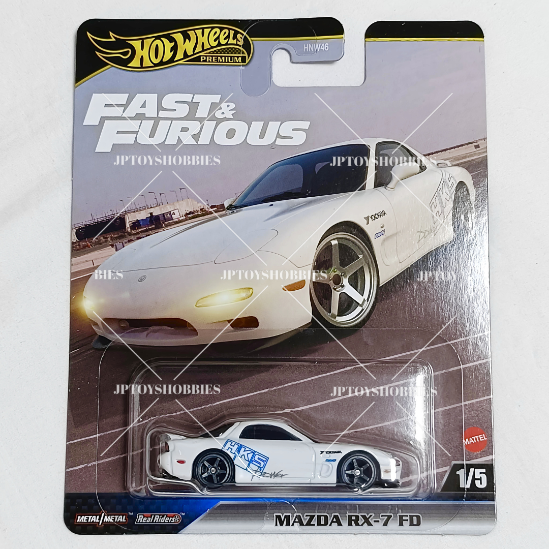 Hot Wheels Premium Fast & Furious Mazda RX-7 FD 【HFF030】