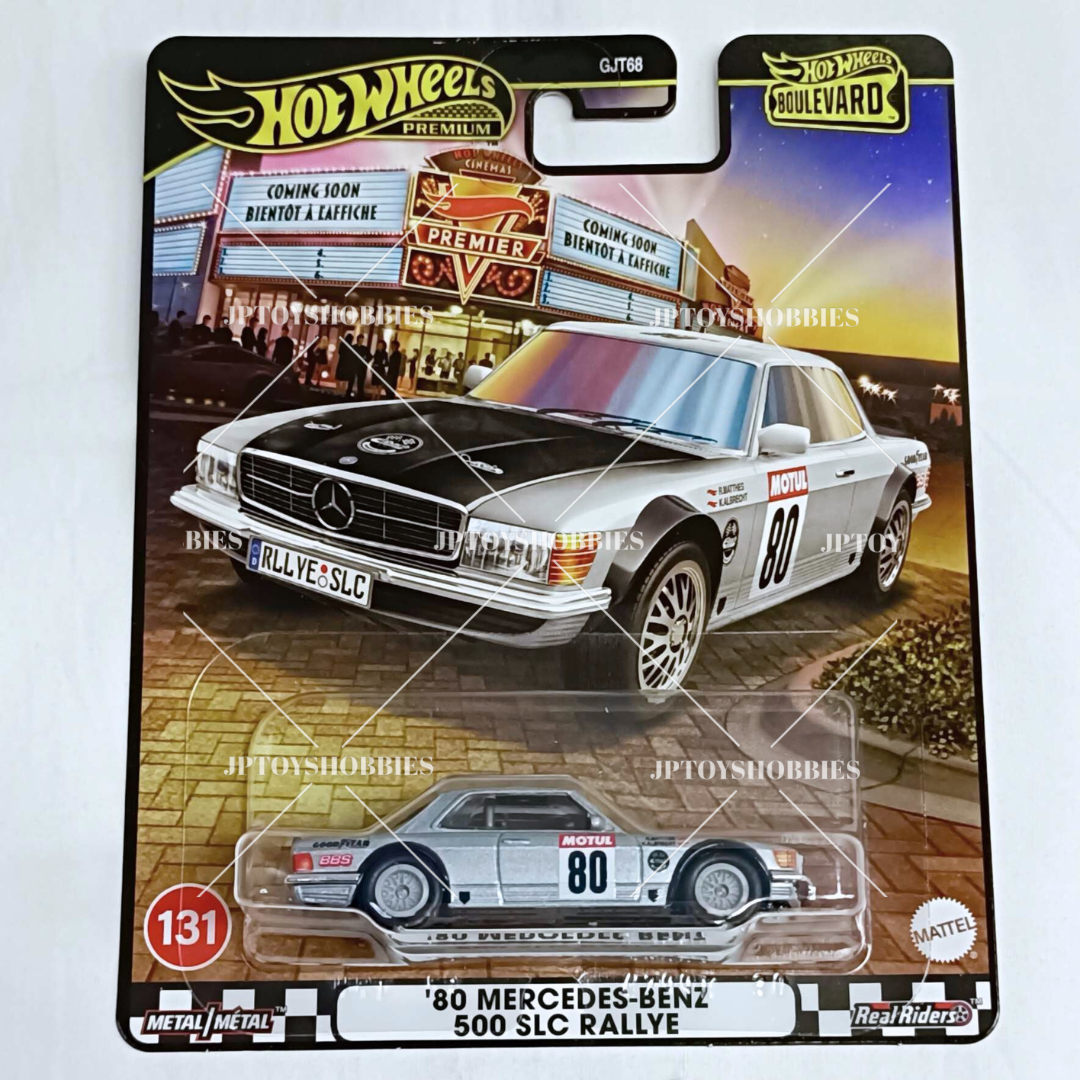 Hot Wheels Premium Boulevard'80 Mercedes-Benz 500 SLC Rallye【HBV046】