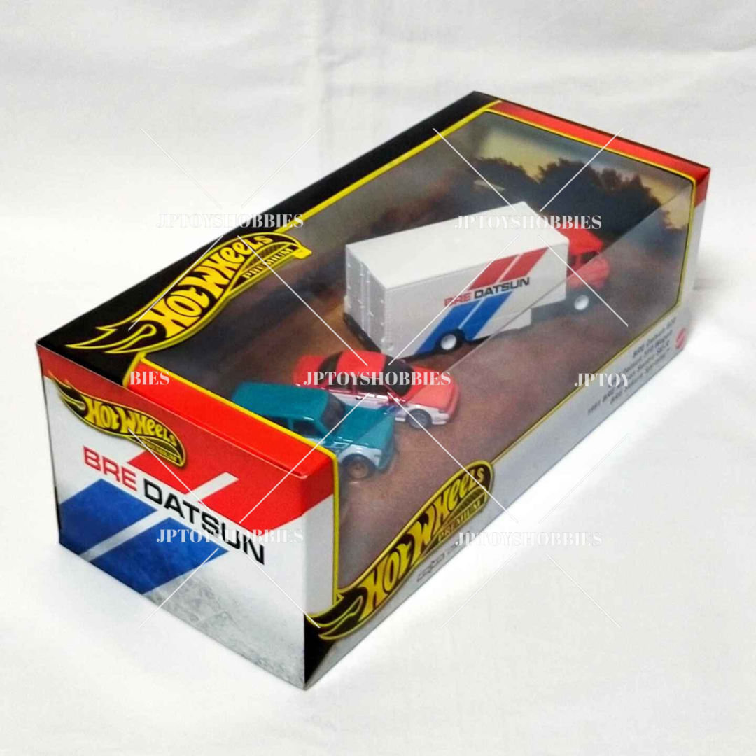 Hot Wheels Premium Collector Set BRE Datsun, Nissan Sentra, Sakura Sprinter【HCS001】