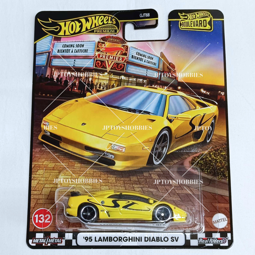Hot Wheels Premium Boulevard'95 Lamborghini Diablo SV【HBV047】
