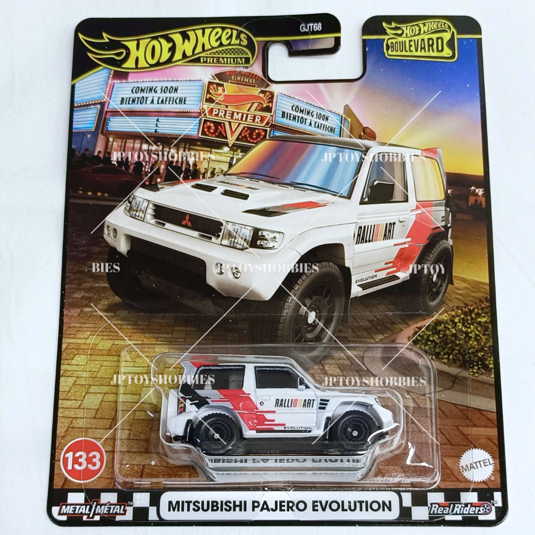 Hot Wheels Premium Boulevard Mitsubishi Pajero Evolution【HBV048】
