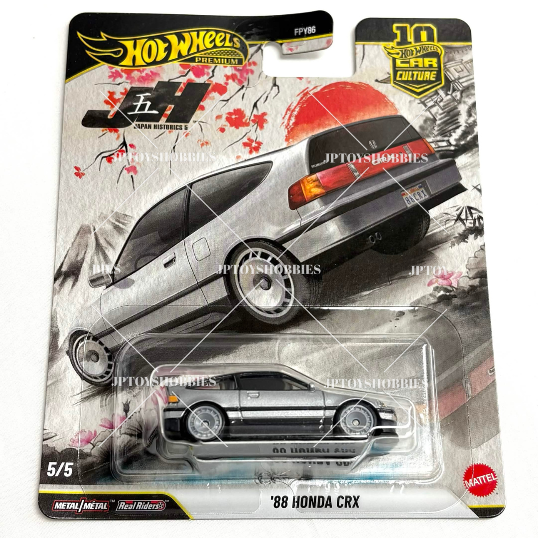 Hot Wheels Car Culture Japan Historics 5 '88 Honda CRX【HJH010】