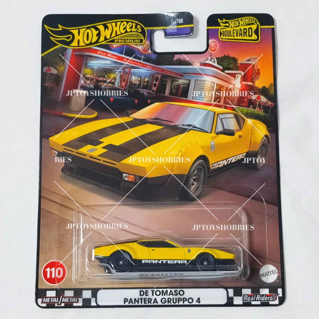 Hot Wheels Premium Boulevard De Tomaso Pantera Gruppo 4【HBV023】